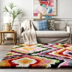 NuLOOM Handmade Carnival Abbey Shaggy Area Rug -Home Decor Shop GUEST 2060f8b0 e714 4e24 816d f888148e9092