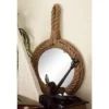 Jute Wall Mirror With Rope Accents Set Of 3 Brown - Olivia & May -Home Decor Shop GUEST 20f85f35 5421 4e4d 862d 9a0d3f1e58ec