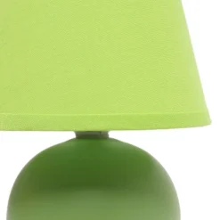 8.66" 2pk Petite Ceramic Orb Base Bedside Table Lamps With Matching Tapered Drum Shade Green - Creekwood Home 16 8.66" 2pk Petite Ceramic Orb Base Bedside Table Lamps With Matching Tapered Drum Shade Green - Creekwood Home -Home Decor Shop GUEST 21abd54e b115 4812 bf31 51c8c2402387 1