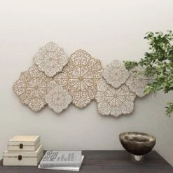Farmhouse Wood Floral Intricately Carved Wall Decor White - Olivia & May 20 Farmhouse Wood Floral Intricately Carved Wall Decor White - Olivia & May -Home Decor Shop GUEST 2212cda3 e0a0 46cb 8b50 9b5bd0425300