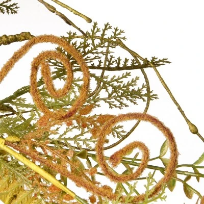 22" Artificial Fern Wreath - National Tree Company 4 22" Artificial Fern Wreath - National Tree Company - Image 2
