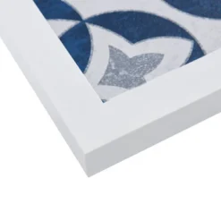 3pc Patterned Tiles Paper Printed With Gel Coat Set Navy - Madison Park -Home Decor Shop GUEST 2402ddb7 fe23 4a47 947f 654edc3ae7f8