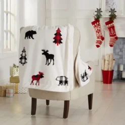Great Bay Home Rustic Lodge Velvet Plush Warmest Throw 22 Great Bay Home Rustic Lodge Velvet Plush Warmest Throw -Home Decor Shop GUEST 2425fca9 8416 49cd a0f3 86d735374d46