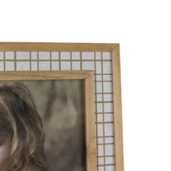 8X10 Inch Tan Plaid Fabric Picture Frame With MDF, Wood & Glass By Foreside Home & Garden -Home Decor Shop GUEST 246bb5c9 204c 4b14 979e 11fbe92b5d2c