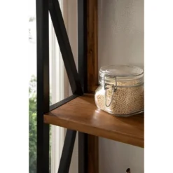 25" X 28" Rigby Wood Decorative Wall Shelf Rustic Brown/Black - Kate & Laurel All Things Decor 18 25" X 28" Rigby Wood Decorative Wall Shelf Rustic Brown/Black - Kate & Laurel All Things Decor -Home Decor Shop GUEST 25d80cf5 d317 407e 87a1 6bdd1c0825b1