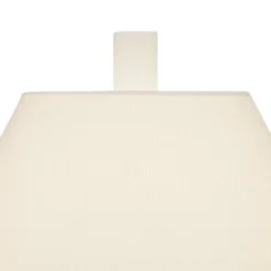 360 Lighting Modern Table Lamps 24 1/2" High Set Of 2 White Sculpture Fabric Cone Shade For Bedroom Living Room House Home Bedside Nightstand Office -Home Decor Shop GUEST 25feb598 c6a7 486e bcd5 c1dcf00ad1f9