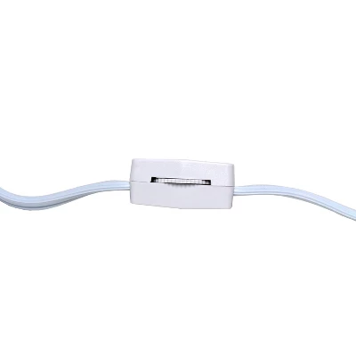 20.08" Traditional Ceramic Texture Imprint Winding Table Desk Lamp With Matching Fabric Shade Brown - Creekwood Home 3 20.08" Traditional Ceramic Texture Imprint Winding Table Desk Lamp With Matching Fabric Shade Brown - Creekwood Home