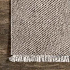 NuLOOM Solid Farmhouse Fringe Area Rug -Home Decor Shop GUEST 26a08544 d339 4c5a acb8 2f14a26c15a4