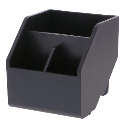 Bostitch Konnect Plastic Short Storage Bin Removable Lid & Dividers 3.4" W 24340014 4 Bostitch Konnect Plastic Short Storage Bin Removable Lid & Dividers 3.4" W 24340014 - Image 2