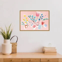 23" X 16" Flowing Florals By Isabelle Z Framed Canvas Wall Art - Amanti Art 9 23" X 16" Flowing Florals By Isabelle Z Framed Canvas Wall Art - Amanti Art -Home Decor Shop GUEST 272efb05 e7ae 4b1a a24c db3567afed19