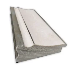 23" X 29" Non-Beveled Trio White Wash Silver Wall Mirror - Amanti Art