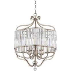 Vienna Full Spectrum Stella Antique Soft Silver Chandelier 22" Wide French Crystal Glass 6-Light Fixture For Dining Room House Foyer Kitchen Island 15 Vienna Full Spectrum Stella Antique Soft Silver Chandelier 22" Wide French Crystal Glass 6-Light Fixture For Dining Room House Foyer Kitchen Island -Home Decor Shop GUEST 28eab6ac 460d 4509 abd2 43b93ec62b5f