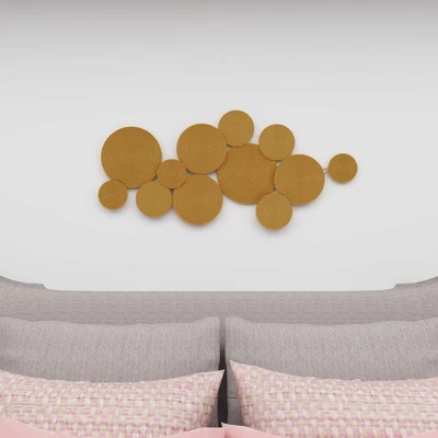 Contemporary Metal Abstract Wall Decor - CosmoLiving By Cosmopolitan 12 Contemporary Metal Abstract Wall Decor - CosmoLiving By Cosmopolitan - Image 10