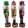 Northlight Set Of 3 Red Sequin Jacket Wooden Christmas Nutcrackers 14.25" -Home Decor Shop GUEST 2a799759 aadd 4278 9d10 58edc9d64f4e