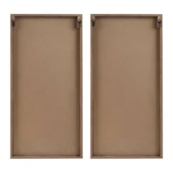 2pc Birch Palms Carved Wall Panel Set Dark Brown - Madison Park 12 2pc Birch Palms Carved Wall Panel Set Dark Brown - Madison Park -Home Decor Shop GUEST 2b405a6d cdf0 4691 b42b 44bd93de2c4b