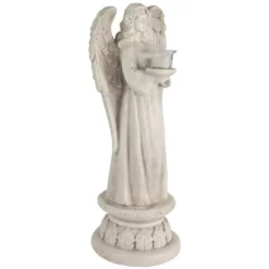 Northlight 22.5" Standing Religious Angel With Bird Bath Votive Candle Holder Outdoor Patio Garden Statue - Gray 9 Northlight 22.5" Standing Religious Angel With Bird Bath Votive Candle Holder Outdoor Patio Garden Statue - Gray -Home Decor Shop GUEST 2c5c3b45 1580 4e5f a7c5 3664f2fd3814