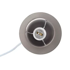 8.66" Petite Ceramic Orb Base Bedside Table Desk Lamp With Matching Tapered Drum Fabric Shade Gray - Creekwood Home 16 8.66" Petite Ceramic Orb Base Bedside Table Desk Lamp With Matching Tapered Drum Fabric Shade Gray - Creekwood Home -Home Decor Shop GUEST 2d136125 50c7 46c3 8823 d8fda70c40fe