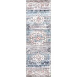 NuLOOM Drina Distressed Machine Washable Area Rug -Home Decor Shop GUEST 2d54a125 09e3 4932 b4e4 21a3c788f9a3