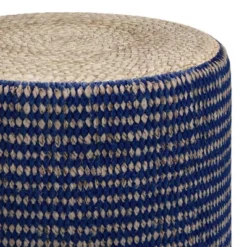 Jordi Round Braided Pouf - WyndenHall -Home Decor Shop GUEST 2e98ebba 4f8c 4616 8f87 8ca69f769ac3