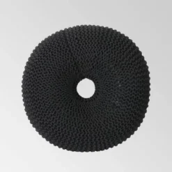 Burley Knitted Donut Pouf Dark Gray - Christopher Knight Home -Home Decor Shop GUEST 31c68747 fa71 4b92 8216 d72ede4bffa7