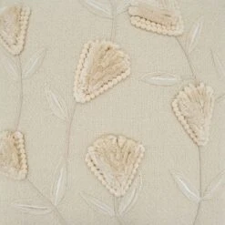 Saro Lifestyle Saro Lifestyle Cotton Pillow Cover With Flowers Applique Design, Ivory, 18" 5 Saro Lifestyle Saro Lifestyle Cotton Pillow Cover With Flowers Applique Design, Ivory, 18" -Home Decor Shop GUEST 31c69c78 9472 4fea 9b09 dde3edd7c59d