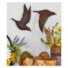 Set Of 3 Metallic Flying Bird Sculptures Wall Decor - Olivia & May 2 Set Of 3 Metallic Flying Bird Sculptures Wall Decor - Olivia & May -Home Decor Shop GUEST 33076207 d136 4480 bdbc e4bd80ee4635