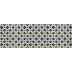 FlorArt Palisades Low Profile Easy Clean Kitchen Mat Blue/Cream - Bungalow Flooring -Home Decor Shop GUEST 336d5e43 a1a5 4247 91f4 9a8471487de7