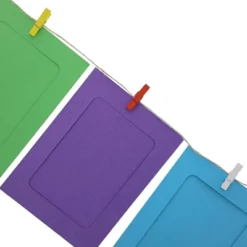 Juvale 50-Pack Cardboard Picture Frames With Clips For Photo Hanging Display, Wall Decor And Party Decor For DIY Projects, 10 Colors, 4x6 In -Home Decor Shop GUEST 33ab964b 4f88 459a 8515 031fa9da4ddd