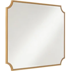 Noble Park Jacinda Rectangular Vanity Decorative Wall Mirror Modern Beveled Rounded Cut Edge Gold Frame 30" Wide For Bathroom Bedroom Living Room Home 16 Noble Park Jacinda Rectangular Vanity Decorative Wall Mirror Modern Beveled Rounded Cut Edge Gold Frame 30" Wide For Bathroom Bedroom Living Room Home -Home Decor Shop GUEST 33c77cf9 b83d 4f0e bfe0 d6d89c68542e