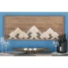 Wood Geometric Mountain Wall Decor Brown - Olivia & May -Home Decor Shop GUEST 36a8d2f0 0152 4e47 b380 8c7d1c5db735