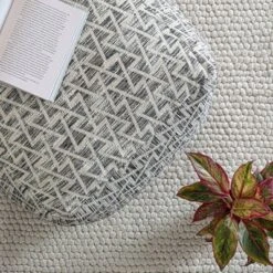 Lafayette Square Pouf Black/Ivory - Anji Mountain 15 Lafayette Square Pouf Black/Ivory - Anji Mountain -Home Decor Shop GUEST 36ccf3a0 6439 42f3 9cbd 88dcd91144c5