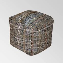Cadieux Fabric Pouf - Christopher Knight Home -Home Decor Shop GUEST 371ac220 986e 4234 9938 fb1c244d5f0a