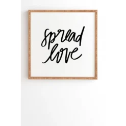 Chelcey Tate Spread Love Bamboo Framed Wall Art - Deny Designs -Home Decor Shop GUEST 37cf79a8 4f18 41b3 8c4f 105a6127e7a6