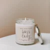 Sweet Water Decor Boss Lady 9oz Clear Jar Soy Candle -Home Decor Shop GUEST 39a4f760 d101 47d7 94a1 f624c56c2e92