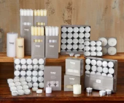 Tagltd Jumbo Tealight Candles Set Of 4