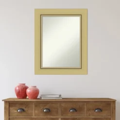 Landon Gold Non-Beveled Bathroom Wall Mirror -Home Decor Shop GUEST 3a4dd1fc f2b4 4f93 8a36 5e6810a08a46