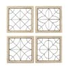 Set Of 4 Wood Geometric Carved Beading Wall Decors With Metal Wire Brown - Olivia & May 2 Set Of 4 Wood Geometric Carved Beading Wall Decors With Metal Wire Brown - Olivia & May -Home Decor Shop GUEST 3a6c8802 3ab1 4fdb 85eb 6bbef0cb208f