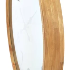 Fir Wood And Metal Wall Clock Brown - Storied Home 14 Fir Wood And Metal Wall Clock Brown - Storied Home -Home Decor Shop GUEST 3aa70d20 5c00 4a9c 8255 f7b87b1e7a6d