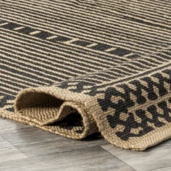 NuLOOM Noel Bohemian Striped Hand Woven Jute Area Rug 13 NuLOOM Noel Bohemian Striped Hand Woven Jute Area Rug -Home Decor Shop GUEST 3b14de03 8e9a 43d0 9cce 0c5a0d41a947