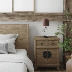 19" Contemporary Metal Winding Ivy Table Desk Lamp With Brown Fabric Shade - Creekwood Home -Home Decor Shop GUEST 3b328c58 1b3c 48aa 9a5d 53ca1950112c