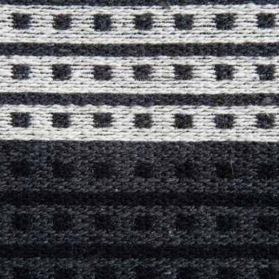 Carrapateira Pouf Black/Ivory - Anji Mountain 6 Carrapateira Pouf Black/Ivory - Anji Mountain - Image 4