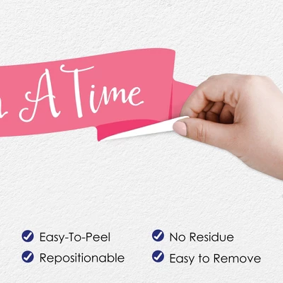 Big Dot Of Happiness Little Princess Crown - Peel And Stick Nursery And Kids Room Vinyl Wall Art Stickers - Wall Decals - Set Of 20 4 Big Dot Of Happiness Little Princess Crown - Peel And Stick Nursery And Kids Room Vinyl Wall Art Stickers - Wall Decals - Set Of 20 - Image 2