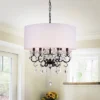 25" X 25" X 13" 6-Light Ninian Chandelier Black - Warehouse Of Tiffany 2 25" X 25" X 13" 6-Light Ninian Chandelier Black - Warehouse Of Tiffany -Home Decor Shop GUEST 3cb12552 dcf8 438f 8d68 2a25b1848953