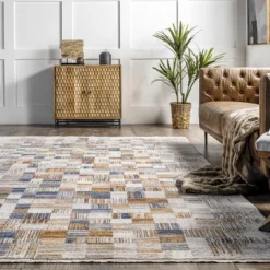 NuLOOM Mindy Faded Contemporary Tiles Fringe Area Rug -Home Decor Shop GUEST 3cb60a95 0fe4 41e3 9d8b d860ae6cb25b