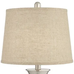 360 Lighting Seymore Modern Table Lamps 26" High Set Of 2 With USB Port Silver LED Touch On Off Burlap Linen Drum Shade For Bedroom Living Room Desk 12 360 Lighting Seymore Modern Table Lamps 26" High Set Of 2 With USB Port Silver LED Touch On Off Burlap Linen Drum Shade For Bedroom Living Room Desk -Home Decor Shop GUEST 3d1ee930 b4d5 43f1 bf5a 6119a4986584