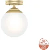 1-Light Hepburn Semi-Pendant Brass - Hunter Fan -Home Decor Shop GUEST 3d3aee47 6ea7 462e b3e9 d54b4757d3fb