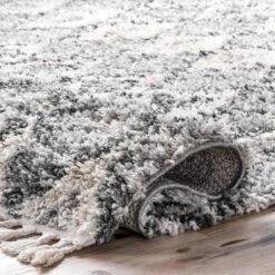 6'7"x9' Yani Soft & Cozy Diamond Shag Tassel Area Rug Gray - NuLOOM 12 6'7"x9' Yani Soft & Cozy Diamond Shag Tassel Area Rug Gray - NuLOOM -Home Decor Shop GUEST 3ddc13eb 367d 4ae0 919b dbc11cfd59cd