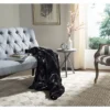 Faux Black Mink Throw Blanket - Safavieh 1 Faux Black Mink Throw Blanket - Safavieh -Home Decor Shop GUEST 3f0f21a6 7cf0 4c67 9fd8 f20a086c93ed