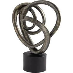 Kensington Hill Looping Heart 16 1/2" High Antique Bronze Sculpture 10 Kensington Hill Looping Heart 16 1/2" High Antique Bronze Sculpture -Home Decor Shop GUEST 3f4674af 046d 4013 9a00 ac1abf5b974e
