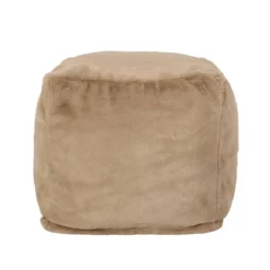 Cube Silkie Modern Glam Faux Fur Pouf - Christopher Knight Home -Home Decor Shop GUEST 3fe30d5c 8df0 46e0 a433 5b3108f8fa87